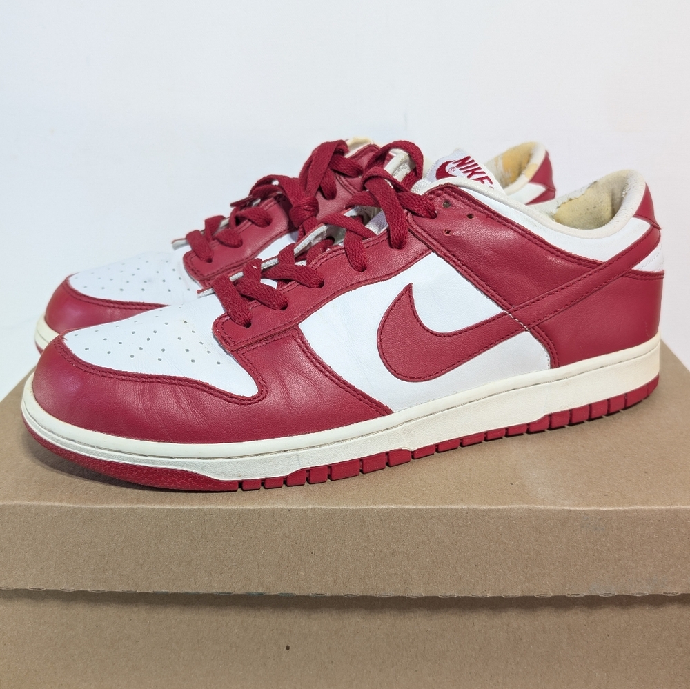 Vintage 2005 Nike Dunk Low SB St Johns Varsity Red Mens 11 Replacement Insoles